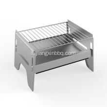 Charcoal Picnic Portable Grill Šveicarijos BBQ